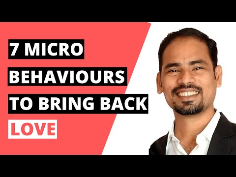 7 Micro Behaviors To Bring Back Love in marriage - After Separation