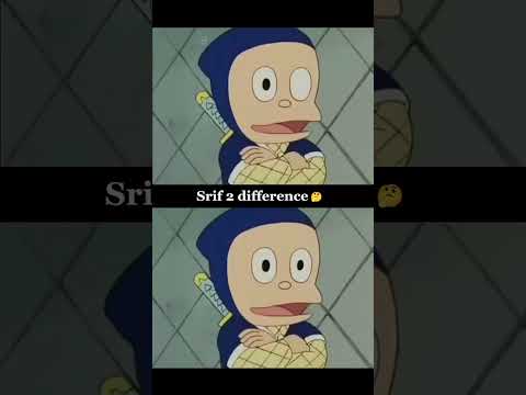 Find the 2 difference? #ytshorts#nobita#anime#viralshort#dragoball#trending#puzzle#ninjahattori#quiz