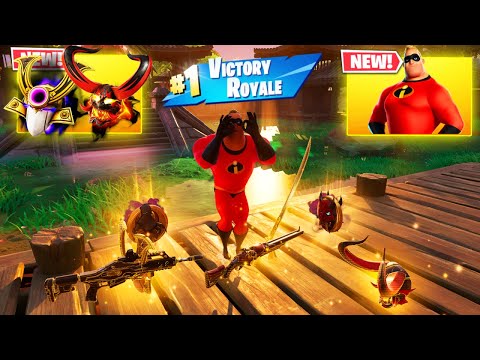 MR. INCREDIBLE vs NEW 3 MEDALLIONS & MYTHIC’S CHALLENGE ( NEW! FORTNITE CHAPTER 6 )