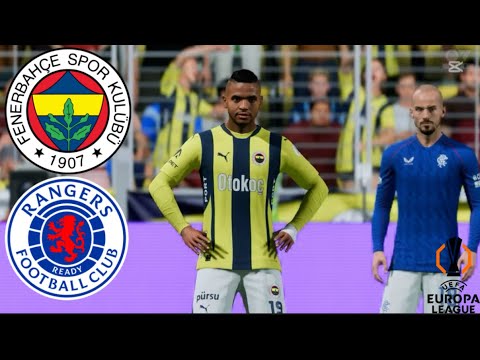 Fenerbahçe - Glasgow Rangers Maçı | Uefa Avrupa ligi son 16 Turu 24/25 (Maç Özeti)