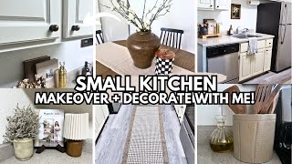 SMALL KITCHEN MAKEOVER 2025 | Spring Kitchen Decorate With Me | Spring Decorating Ideas