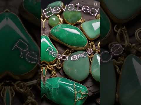 Chrysoprase: The Stone of Growth and Optimism #elevatedresonance  #crystals #chrysoprase