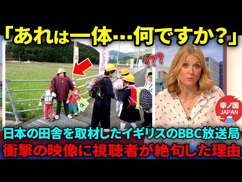 【海外の反応】「まるで見分けがつかないわね」イギリスの有名テレビ局BBCが日本の田舎を放送し衝撃の映像に視聴者が感嘆した理由