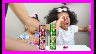 Warheads Super Sour Spray Taste Test GONE WRONG 😫