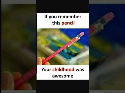 If you remember this pencil... #youtubeshorts #trending #tiktok #shortvideo #viralshorts #bachpan