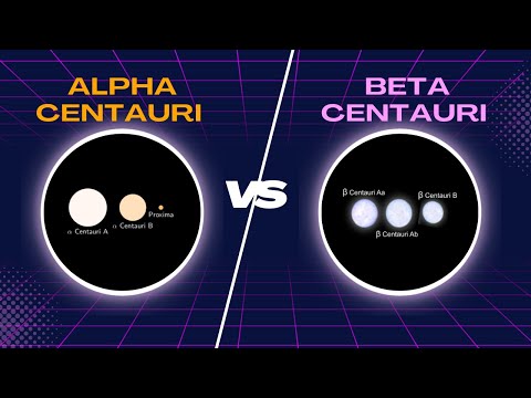 Alpha Centauri Star versus Beta Centauri Star