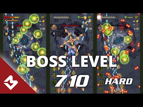 Boss Level 710 - Nebula Fury - 1945 Air Force Game