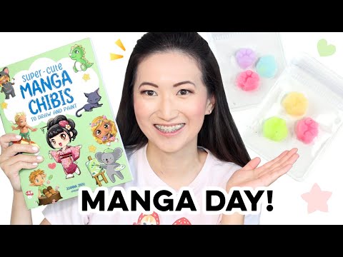 Manga Day with Search Press! Book Signing and Free Taba Squishies