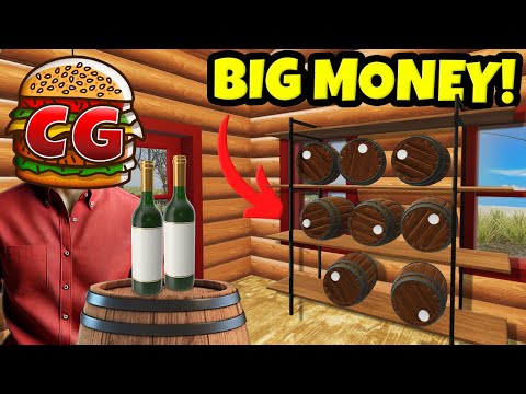 Making BIG MONEY Selling My Maple Wine in The NEW Update in Mon Bazou!