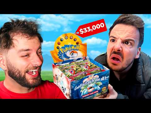 FAKE $30,000 Pokemon Base Set Box (prank)