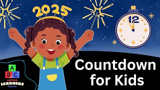 New Year Countdown 2025 | Kids' Countdown, Happy New Year Song & Fun Learning!