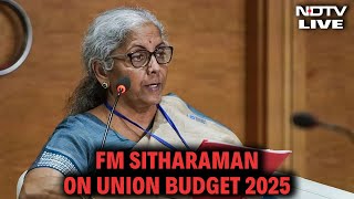 Union Budget 2025 | Live | Finance Minister Nirmala Sitharaman On ‘Union Budget 2025’ In Chennai