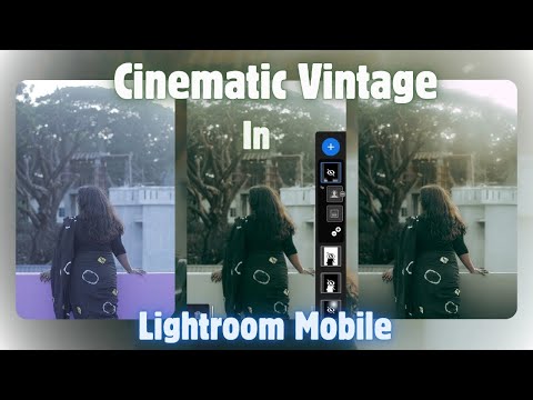 Get the Cinematic Vintage Look in Lightroom | 🤯 how to create vintage cinematic look in lightroom