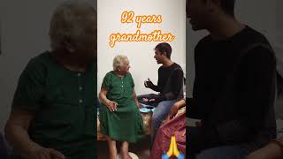 92 years old grandmother and Great grandson sweet memories #shortsvideo #relationship #trending