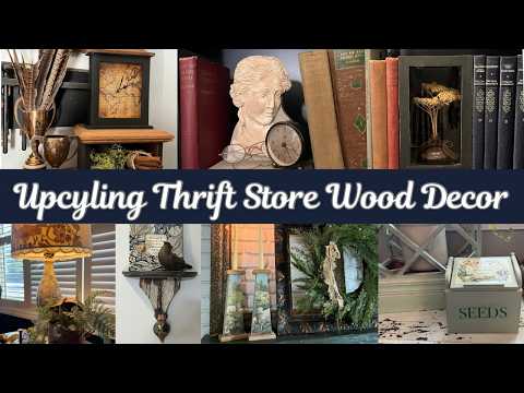 Trash to Treasure: 10 Stunning Thrift Store Wood Decor Upcycles