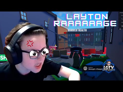 Layton RAGES in Roblox!