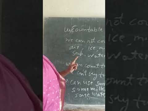 short video #basic learning #uncountable noun