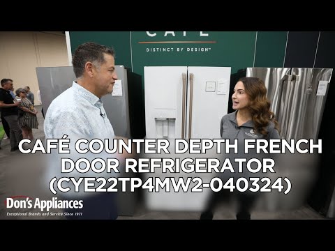 Café Counter Depth French Door Refrigerator (Model # CYE22TP4MW2-040324)