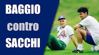 Baggio contro Sacchi: l'amore diventato "odio"