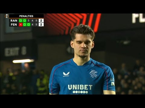 🔴 Penalty Shootout - Rangers vs Fenerbahçe 0-2 (3-2) - UEFA Europa League 24/25