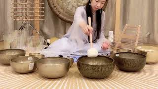 Energy Cleansing: Using Singing Bowls for Space Purification#SingingBowlTherapy #SoundHealing