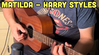 How to play MATILDA on guitar