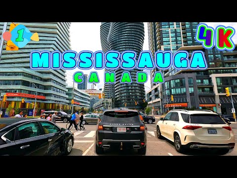 Mississauga Drive on a Cloudy Day Part 1/3, Canada 4K - UHD