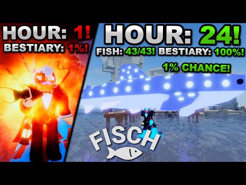 Completing 100% Of The OCEAN FISH In Roblox Fisch... Here's What Happened!