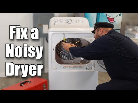 GE Dryer Makes Squeaking, Grinding, or Other Noises - How to Fix