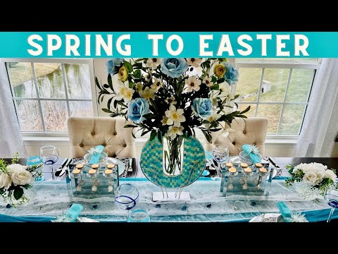 NEW* 2023 SPRING And EASTER TABLESCAPE IDEAS #homedecor