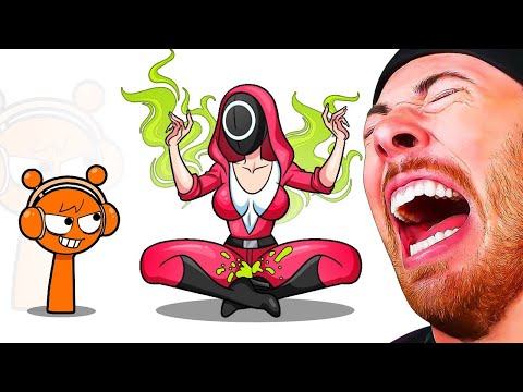 FUNNIEST Sprunki vs Squid Games 2 Animation! (Funny Animations)