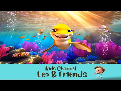 🦈🎶 Little Shark – Baby Shark  – Fun & Catchy Baby Shark Song for Kids! 🌊✨