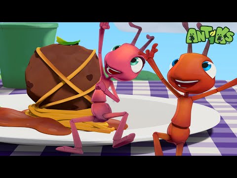 Meatball Rescue | Antiks 🐜 | Funny Cartoons for Kids