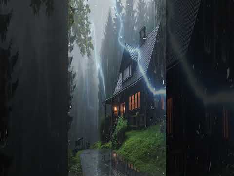 Thunderstorm with Heavy rain sounds for Sleep, Study and Relaxation