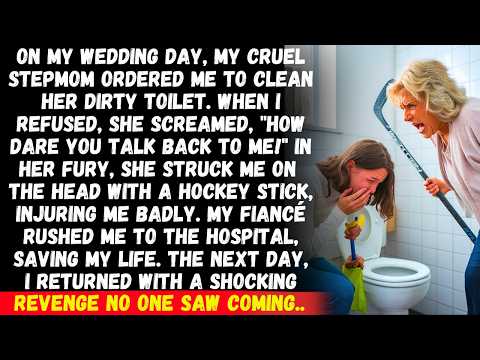 On my wedding day, my cruel stepmom ordered me to clean her dirty toilet. When I refused, then...