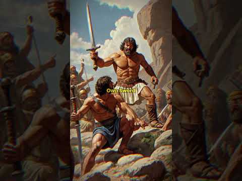 The Story Of David and Goliath #biblestories #shorts #david #goliath #shortsvideo