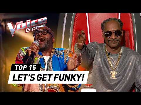 The MOST GROOVY and FUNKY Performances on The Voice!