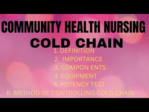 COLD CHAIN COMMUNITY HEALTH NURSING #coldchain #viralvideo #tobeanurse #nursing #shorts #ytvideo