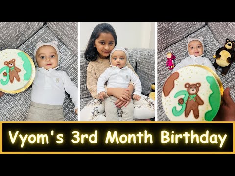 Vyom's 3rd Month Birthday Celebrations | Part 3 | Marathi Vlog 657 |