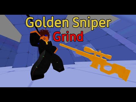 🏆Grinding For Golden Sniper🏆(Rivals)