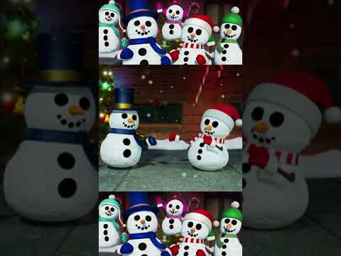 Happy Holidays from Tiny Yeti! Clip from the kids counting song Five Little Snowmen. #shorts