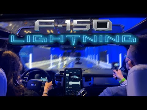 2022 F150 Lightning - Acceleration LAUNCH Test Ride!