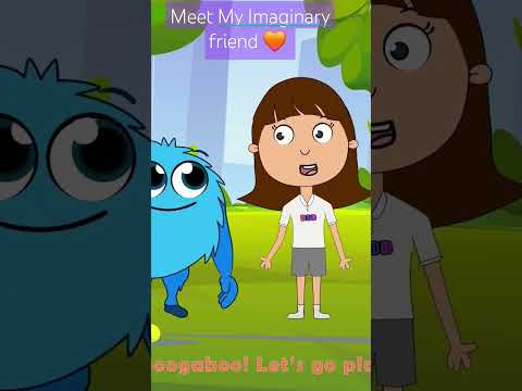 Meet my imaginary friend 🧡 @BoobaBukids #imagination #shorts #ytshorts #friends #shortsvideo