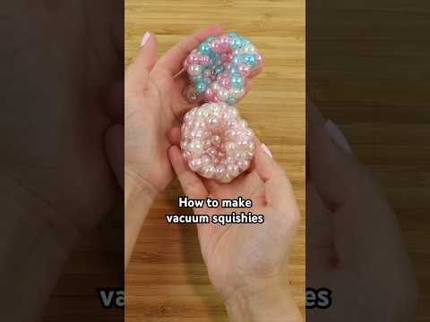 How to make those viral vacuum sealed squishies! #diy #satisfying #asmr #aesthetic #crafts #viral