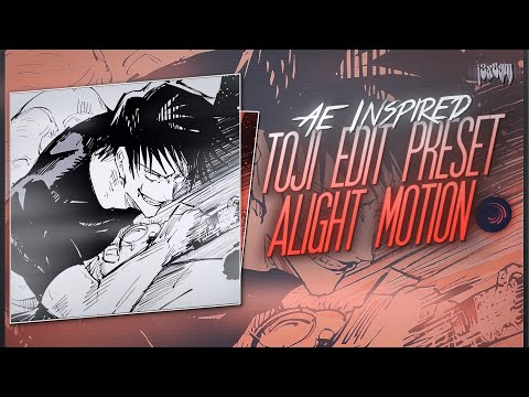 Bloody Brazil - TOJI FUSHIGURO Ae Inspired Alight Motion Edit - Free Preset!