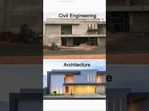 civil engineering Vs Architecture 👷 #trending