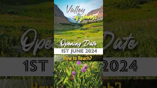 Valley of Flowers Trek Uttarakhand 2024 | How To Reach? #valleyofflowers #uttarakhandbeauty