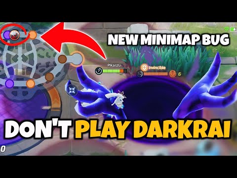 New BUG Darkrai gives Opponents an Advantage - Pokémon Unite