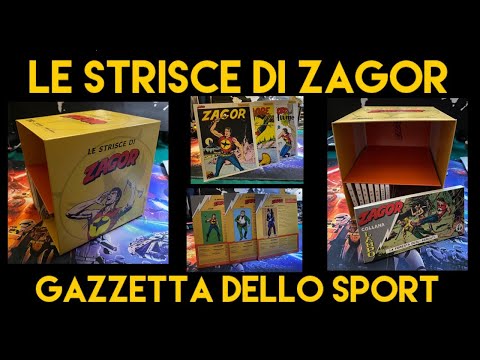 LE STRISCE DI ZAGOR  - GAZZETTA DELLO SPORT