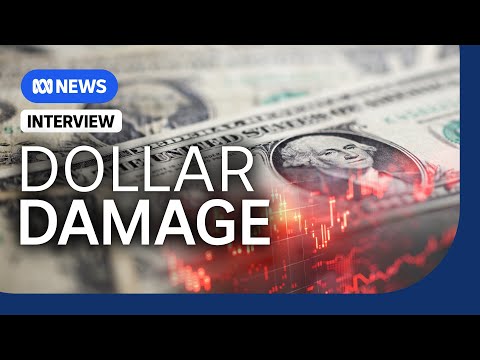 US dollar hammered by Trump's trade policies and recession fears | The Business | ABC News